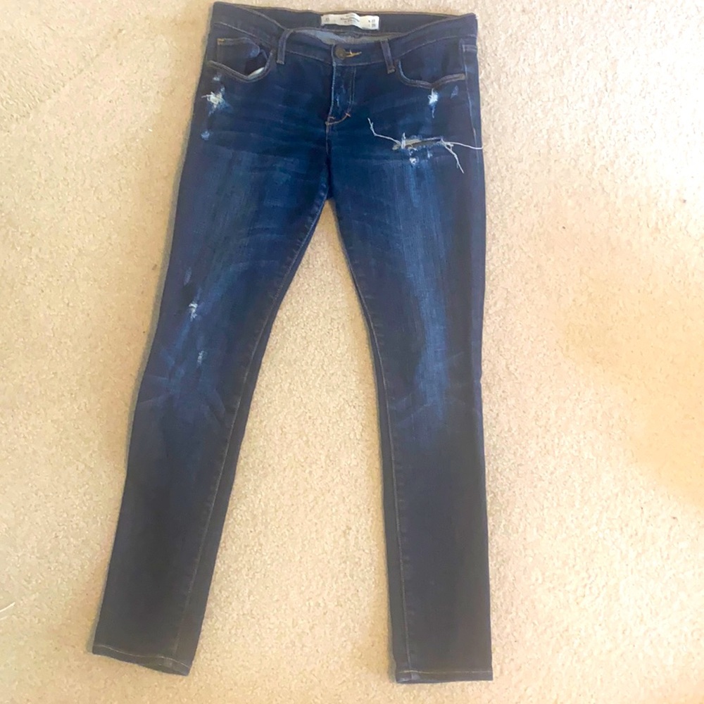 Abercrombie & Fitch low rise skinny jeans